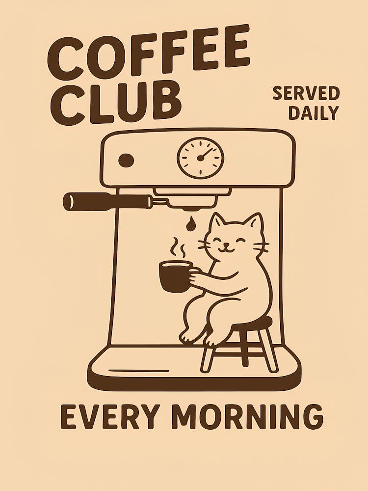 Served Every Morning Coffee Club