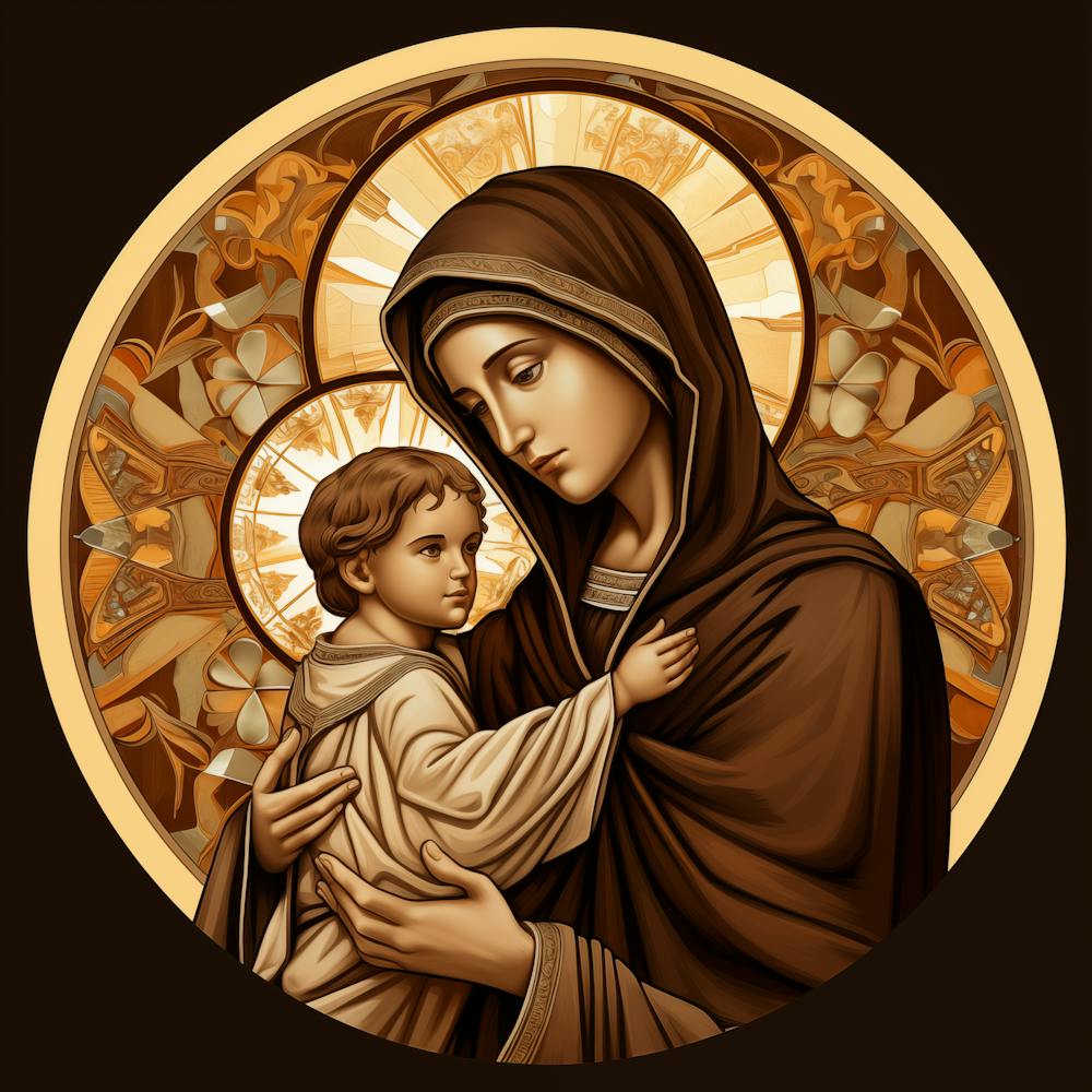 Jesus and Mary