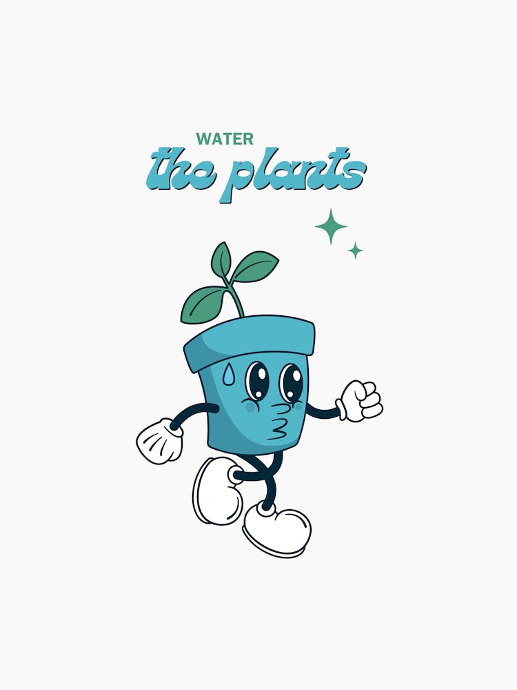 Water The Plants Print