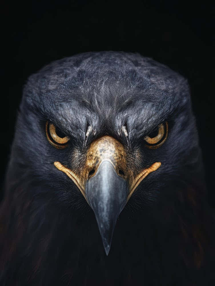 Eagle Head Portrait