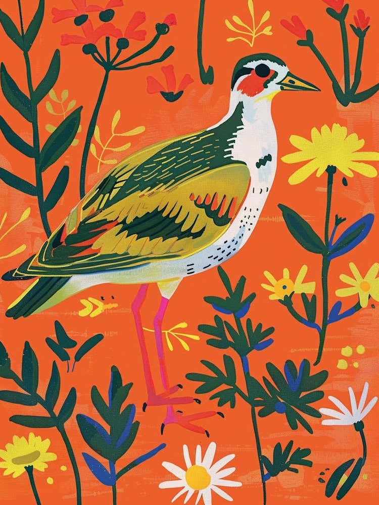 Spring Birds Lapwing 2