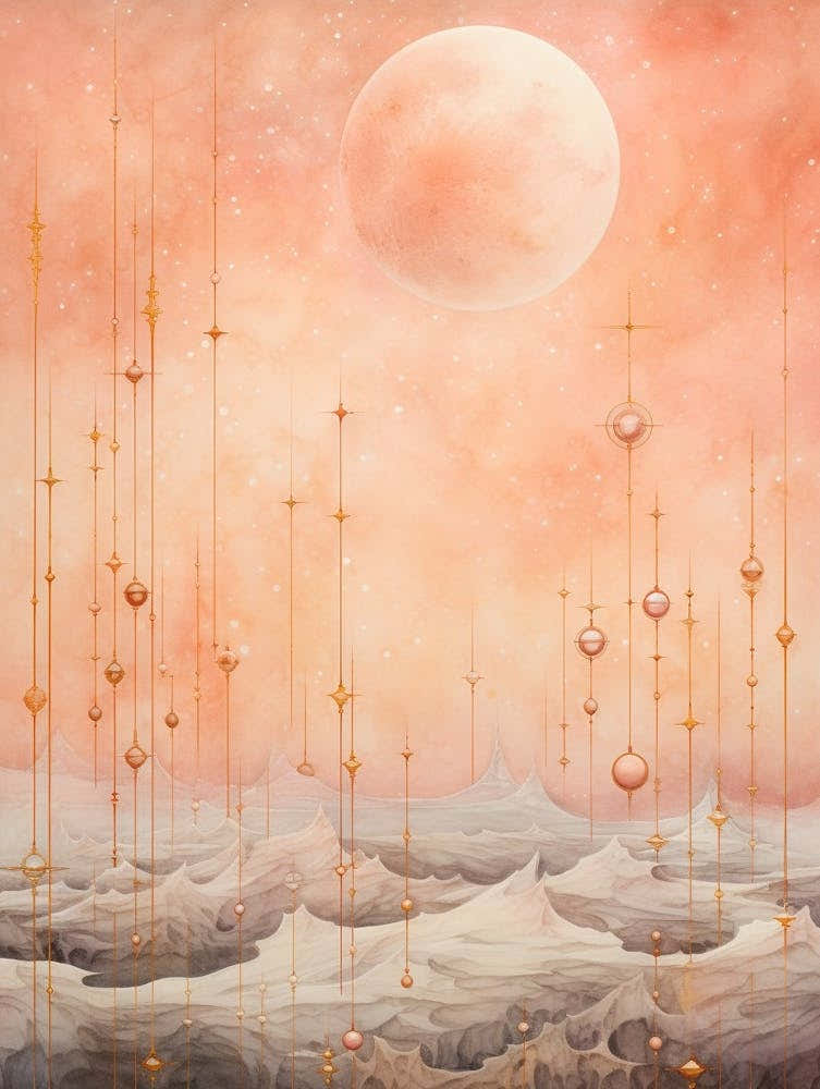 Celestial Geometric Illustration 4