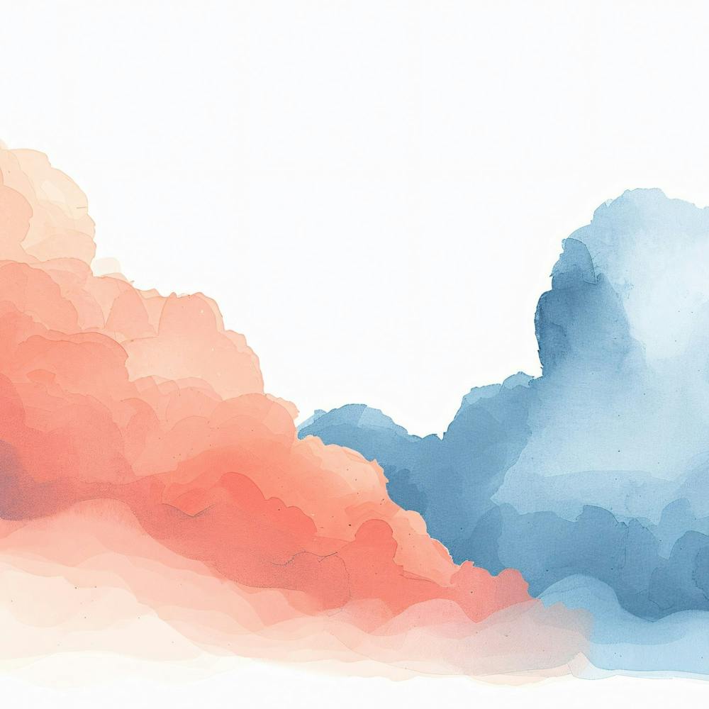Watercolor Clouds