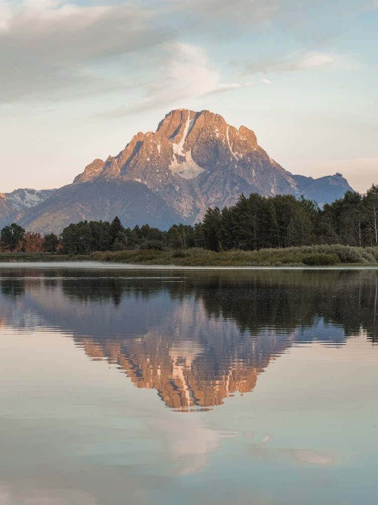 Mountain Lake Reflection