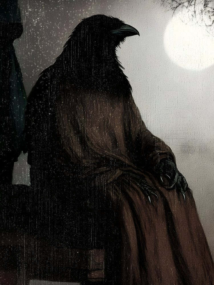 Dark Gothic Raven 1