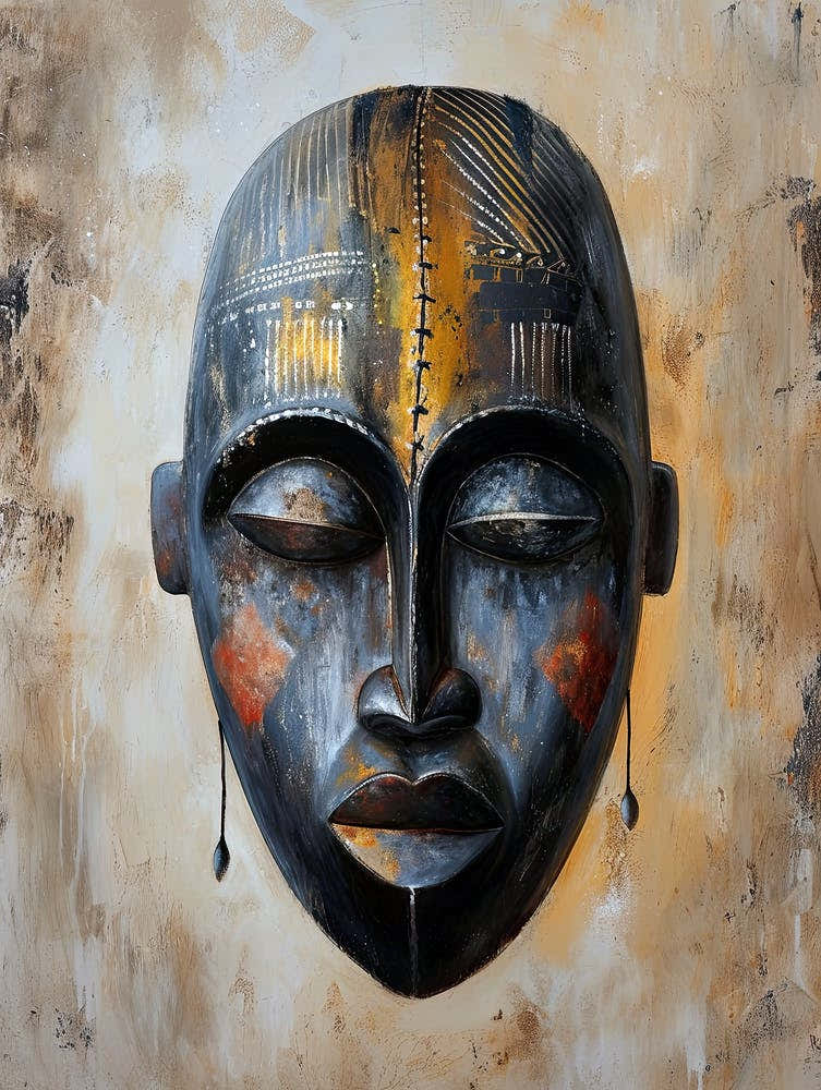 African Tribe Art 28