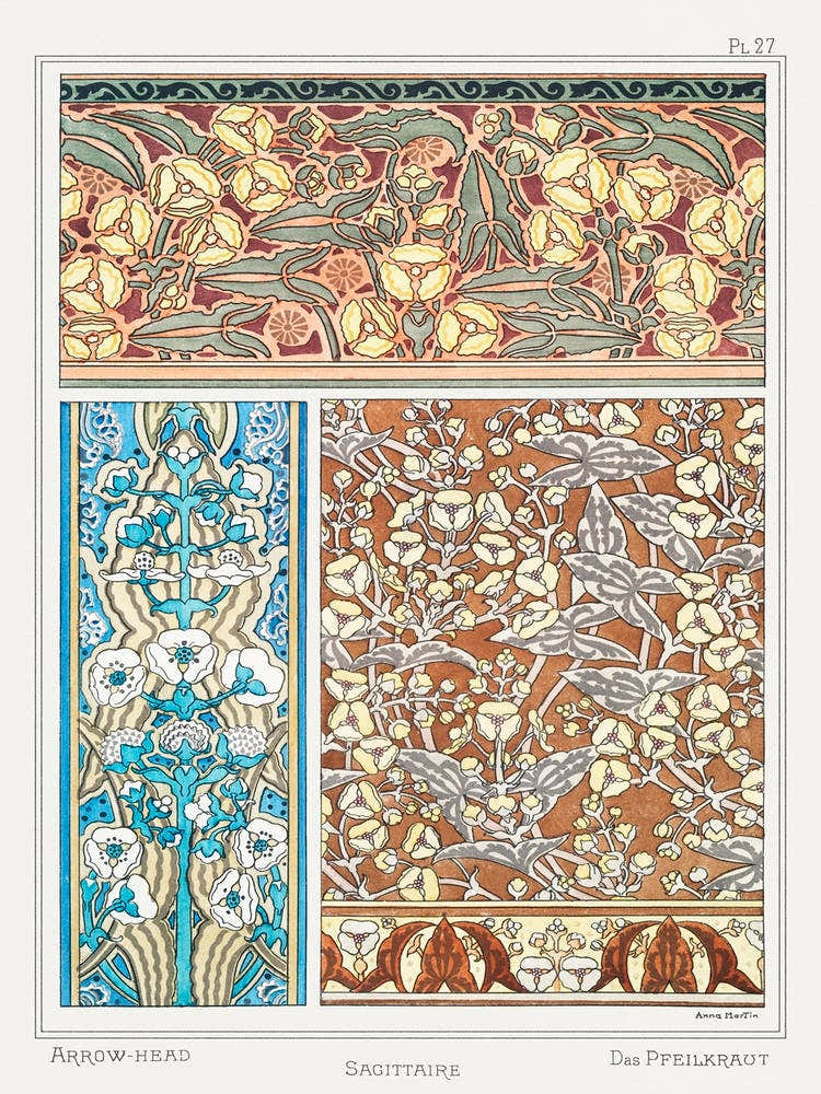 Sagittarius From The Plant And Its Ornamental Applications (1896), Maurice Pillard Verneuil 2