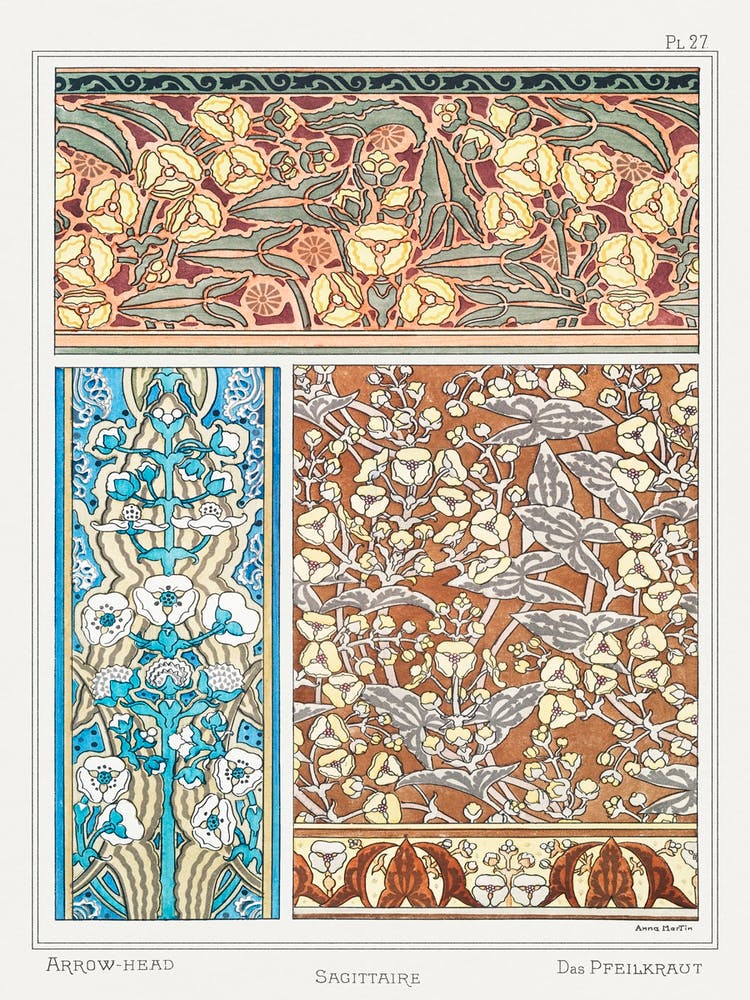 Sagittarius From The Plant And Its Ornamental Applications (1896), Maurice Pillard Verneuil 2