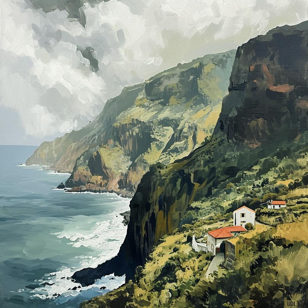 Misty Madeira - expressionism
