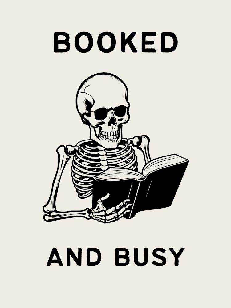 Booked and Busy | Vintage Retro Reading Bookish 3