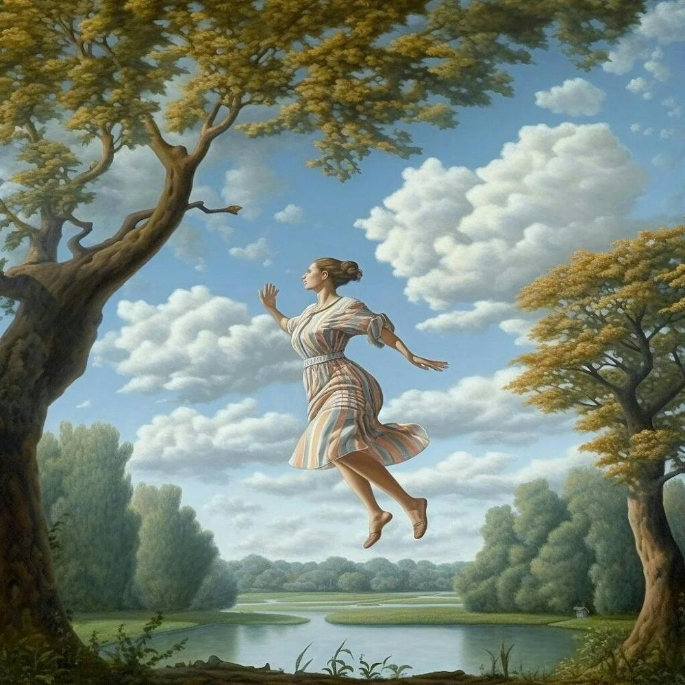 'Flying Girl'