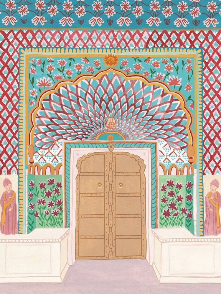 Lotus Gate, Jaipur - Rajasthan Door