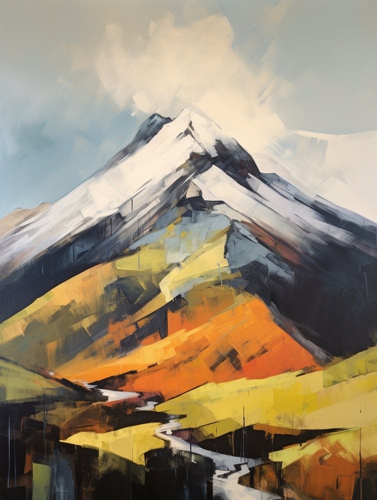 Ben Lui Scotland 2 Mountain Painting