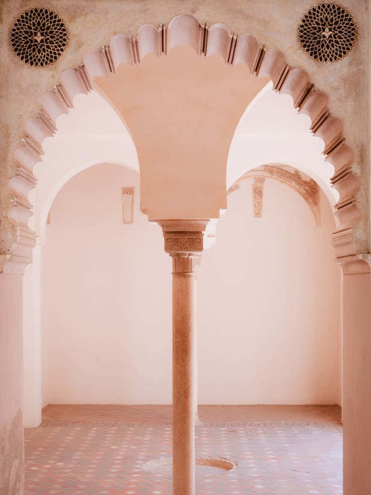 Pink Arches, Malaga, Spain