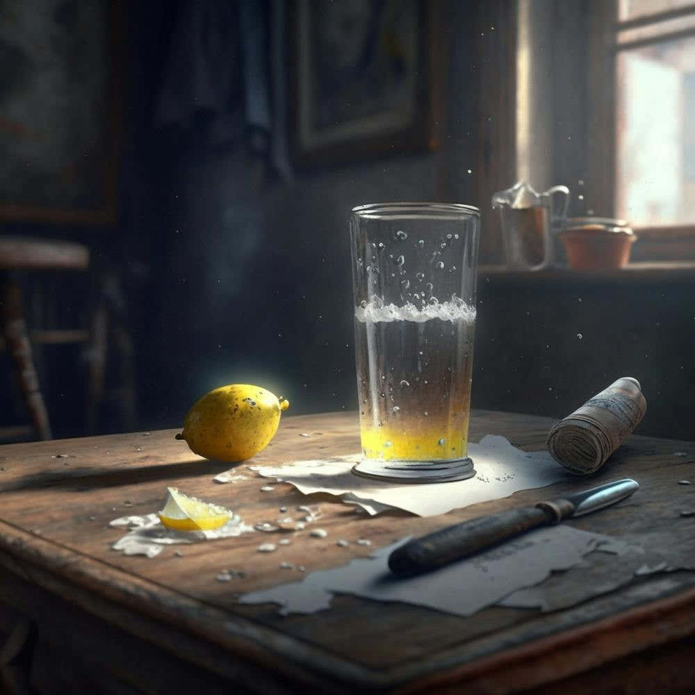 Glass Of Lemon