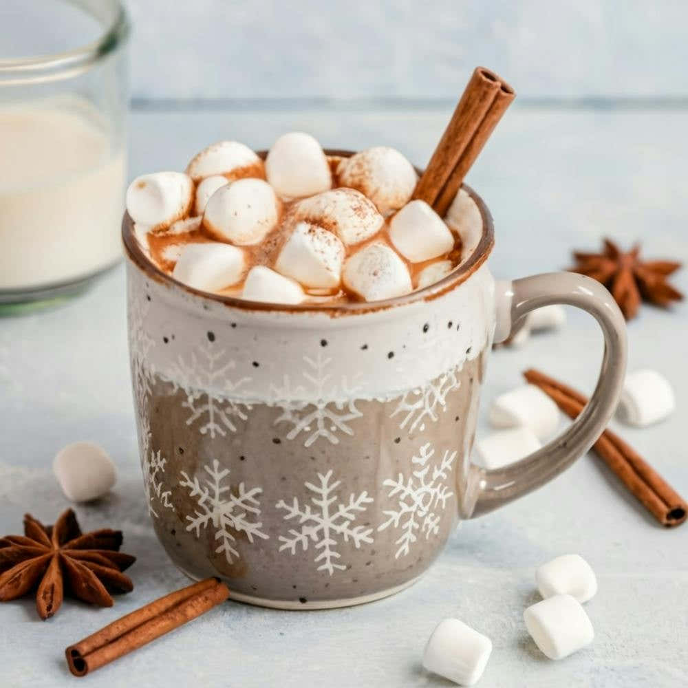 Hot Chocolate With Marshmallows 2