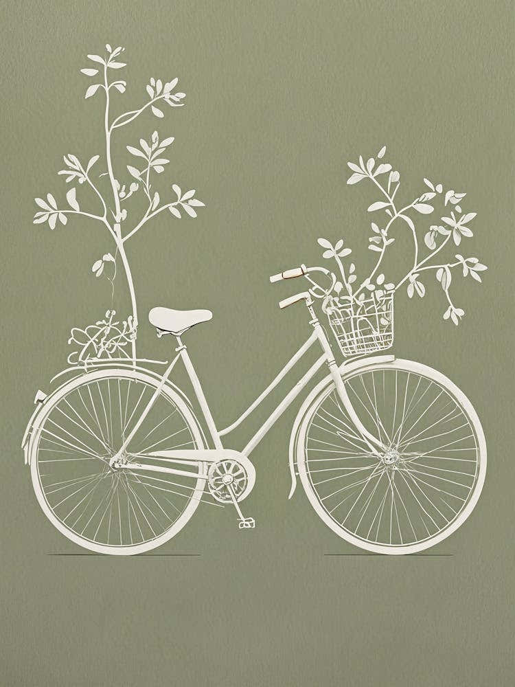 Bicycle With Flowers