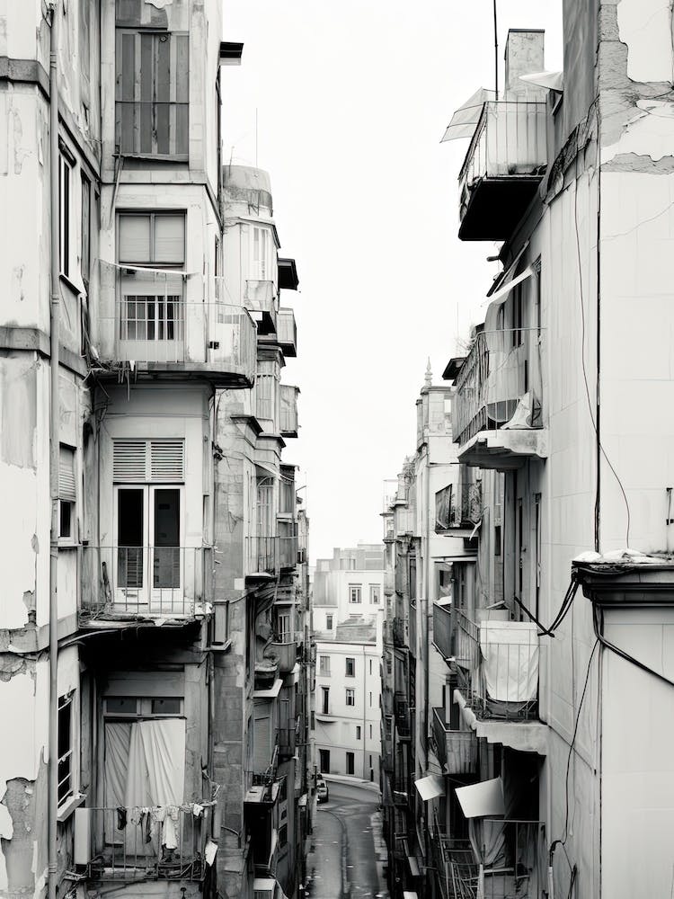 Marseille, France, Photography In Black And White 1