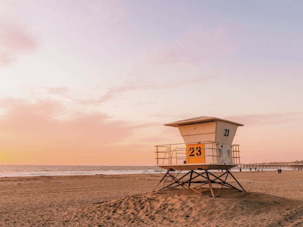 Summer Lifeguard Tower