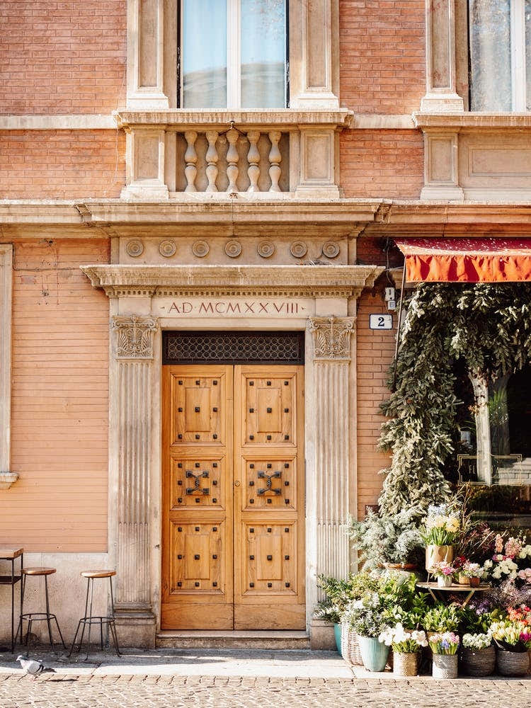 The Wooden Door Travel Photography Bologna Europe