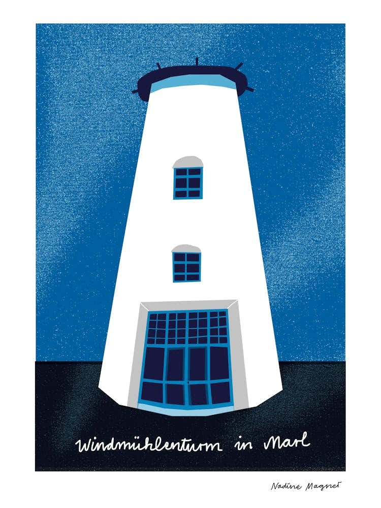 Windmill Marl Print