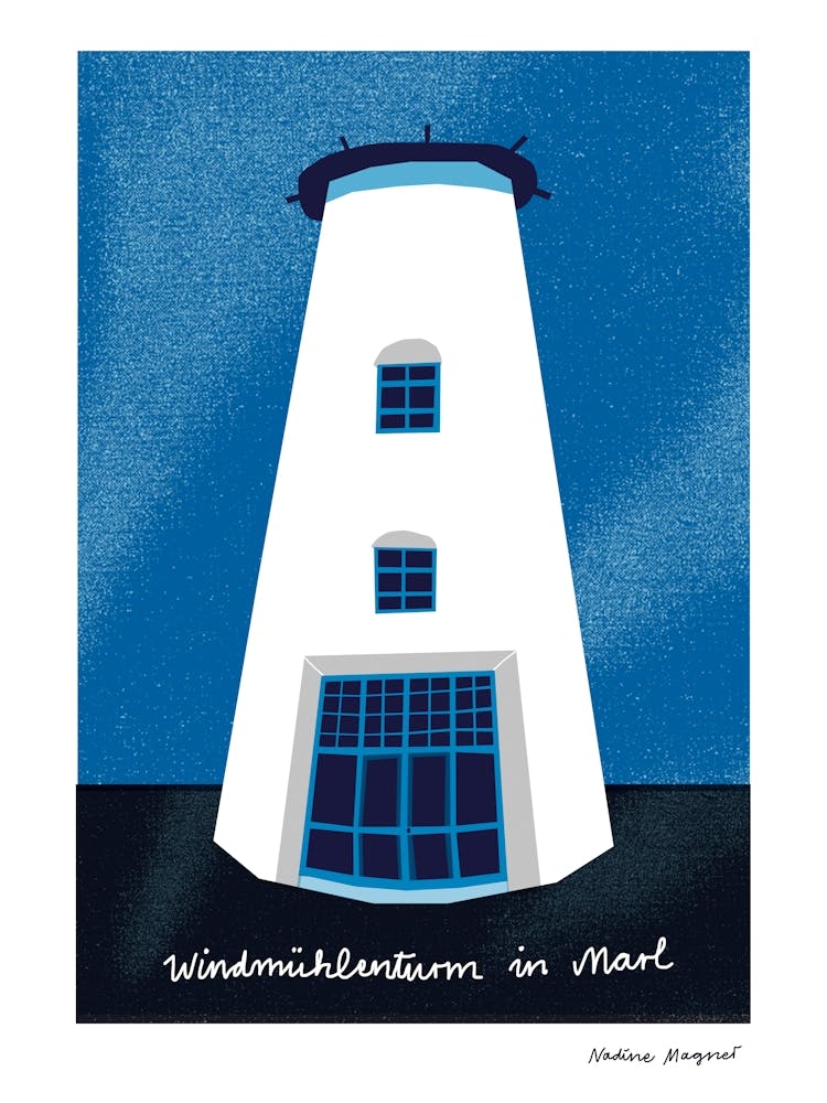 Windmill Marl Print