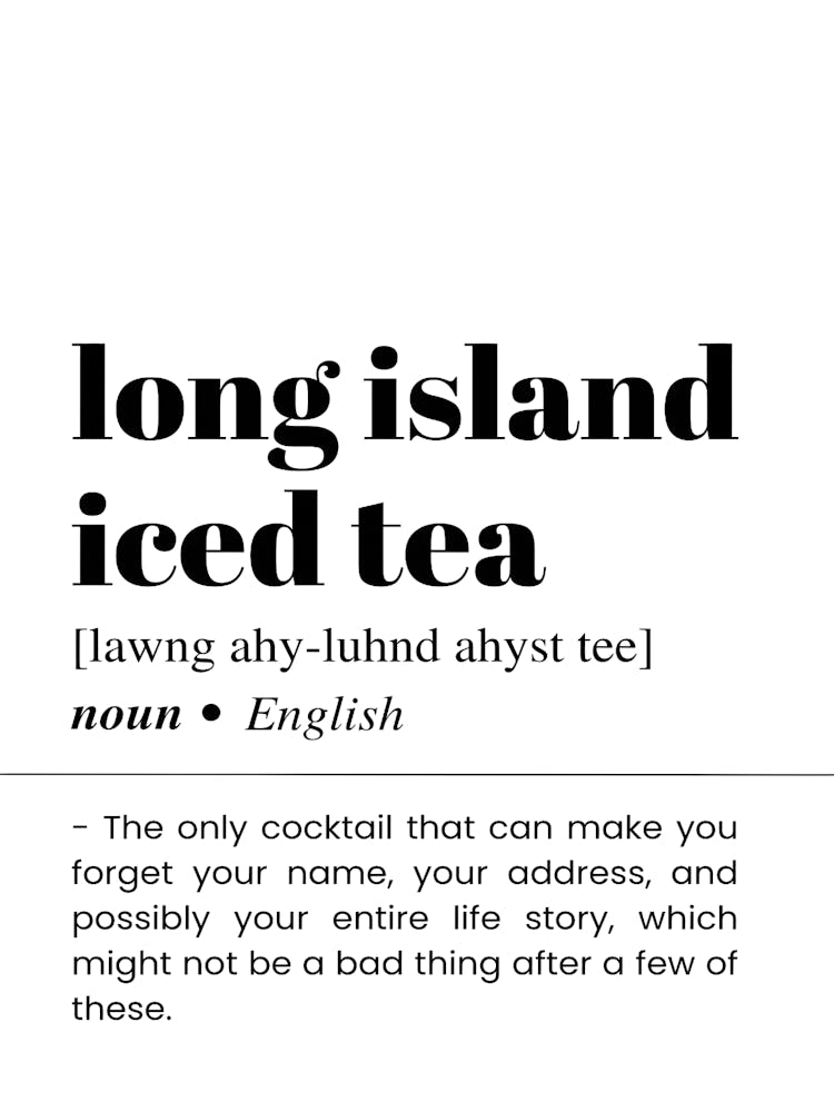 Long Island Iced Tea 1