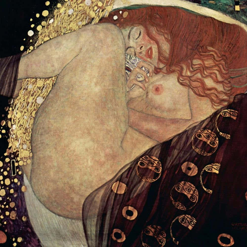 Danae, Gustav Klimt