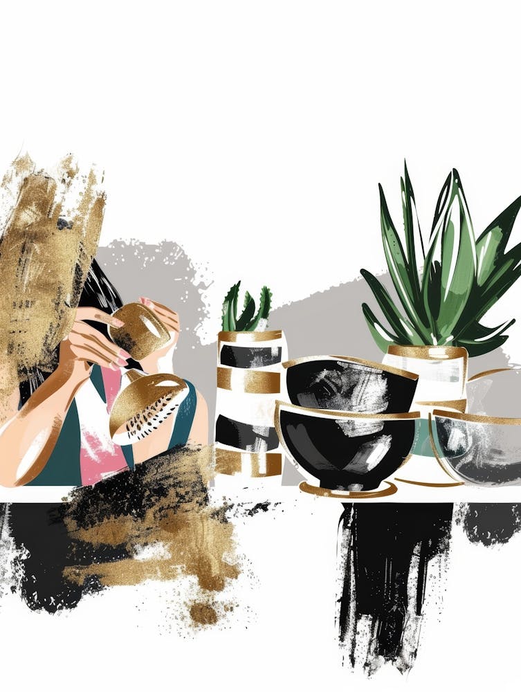 Abstract Of A Woman 33