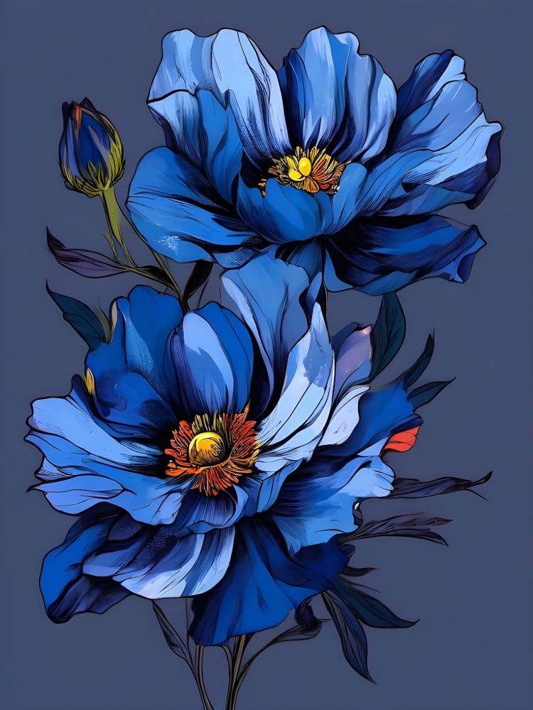 Blue Poppy 1