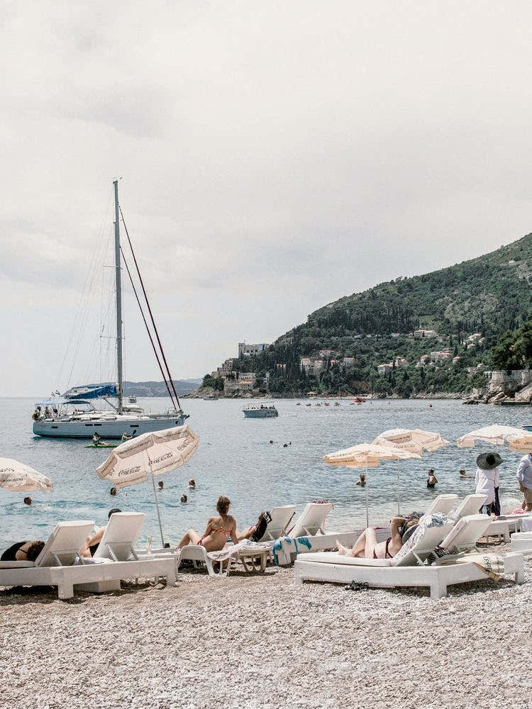 Mediterranean Summer Beach Day 3x4