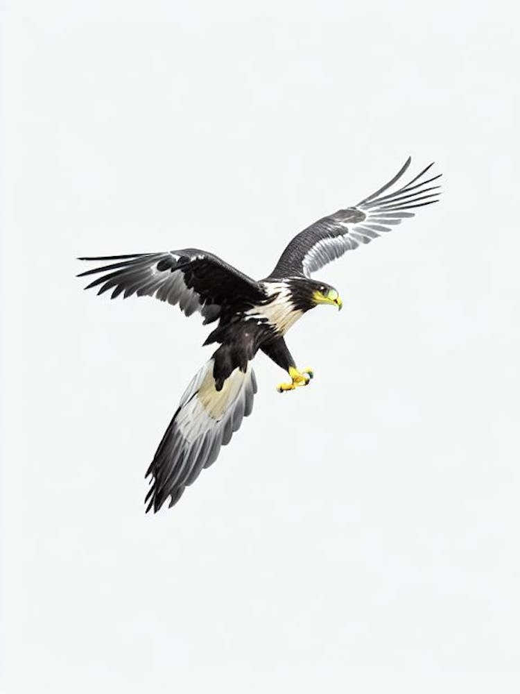 Golden Eagle B&W Pencil Drawing 3 Bird