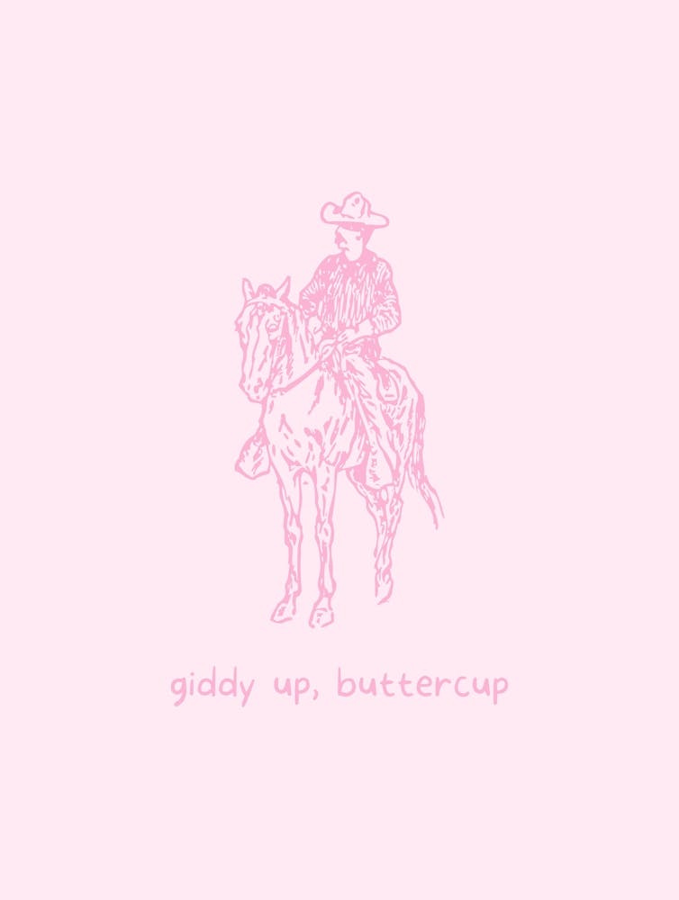 Giddy Up Buttercup - Pink