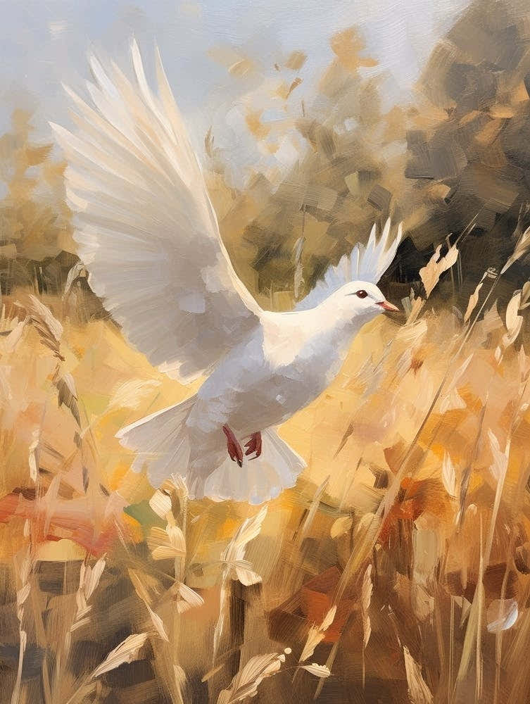Bird Painting Dove 1
