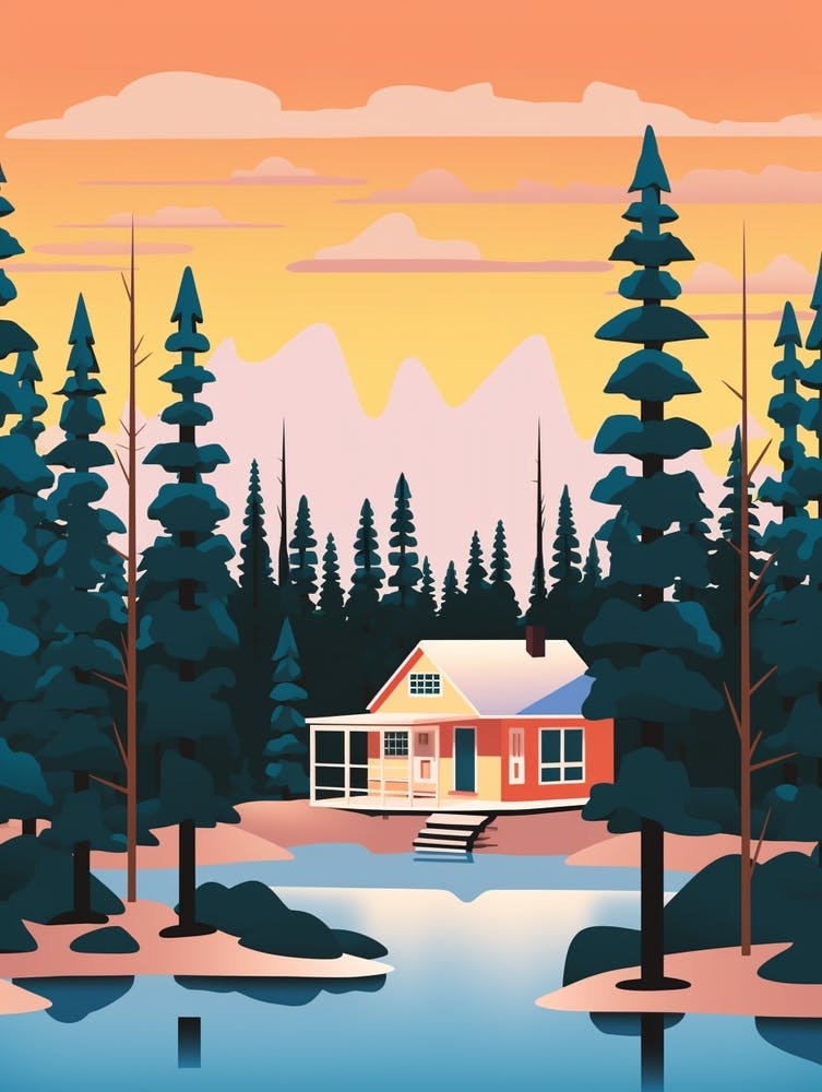 Finland 1 Travel Illustration