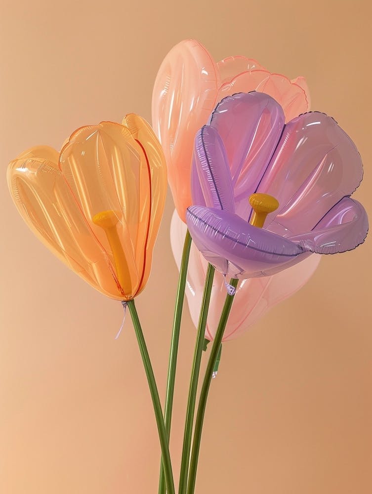 Dreamy Inflatable Flowers Moonflower