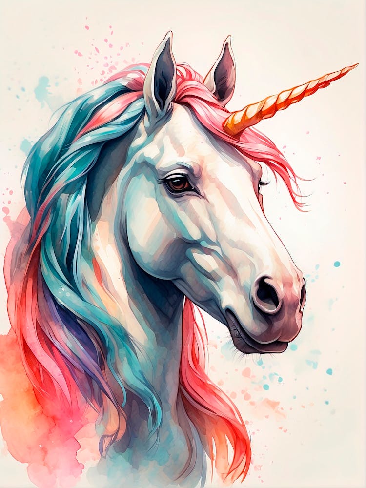 Unicorn Canvas Print