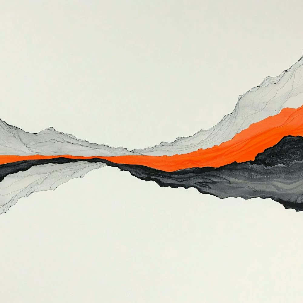 ''Black And Orange'' 1