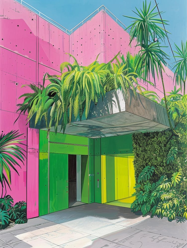 Pink Building 3