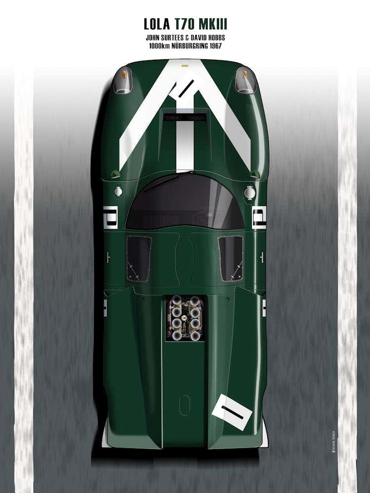 Lola T70 P1 Nurburgring 1967