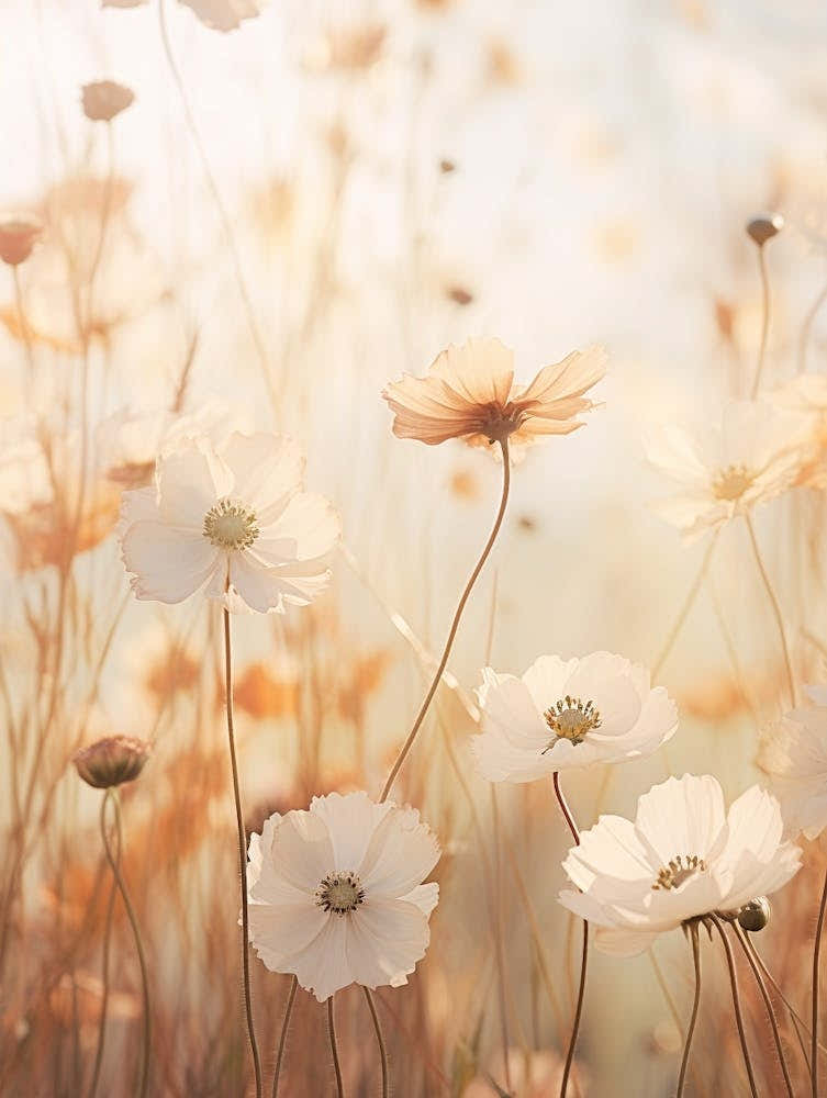 Boho Dried Flowers Cosmos 2