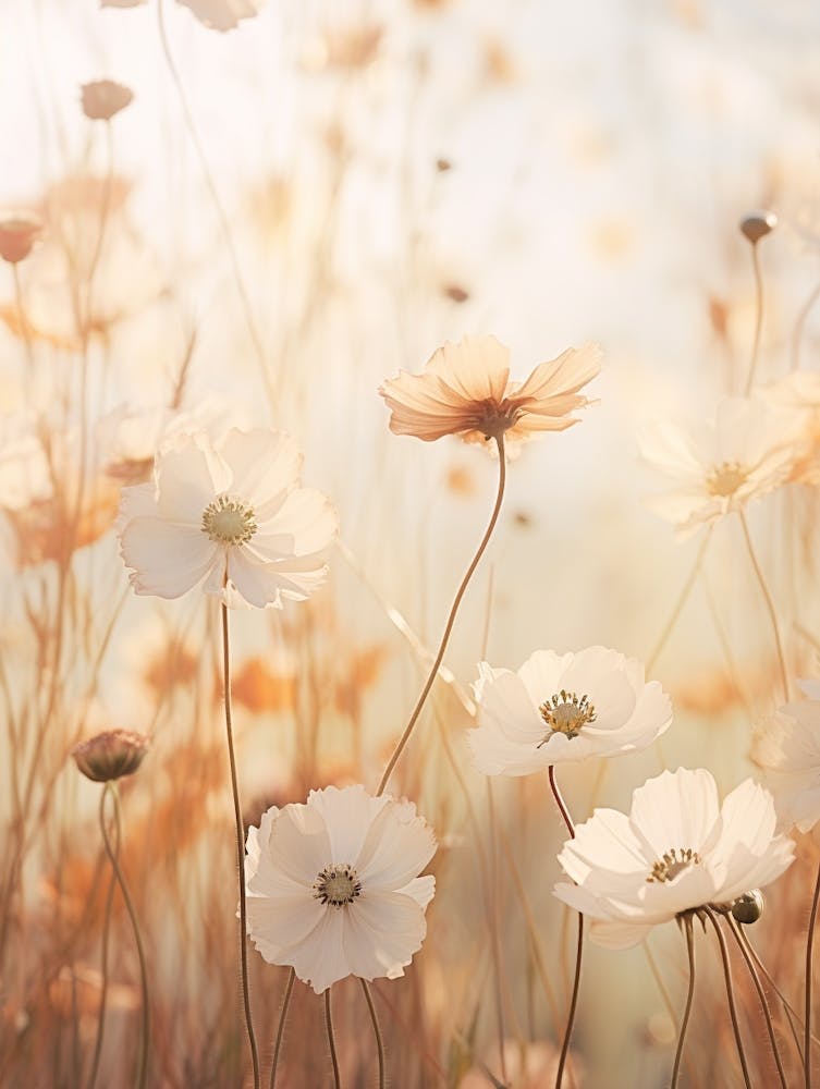 Boho Dried Flowers Cosmos 2