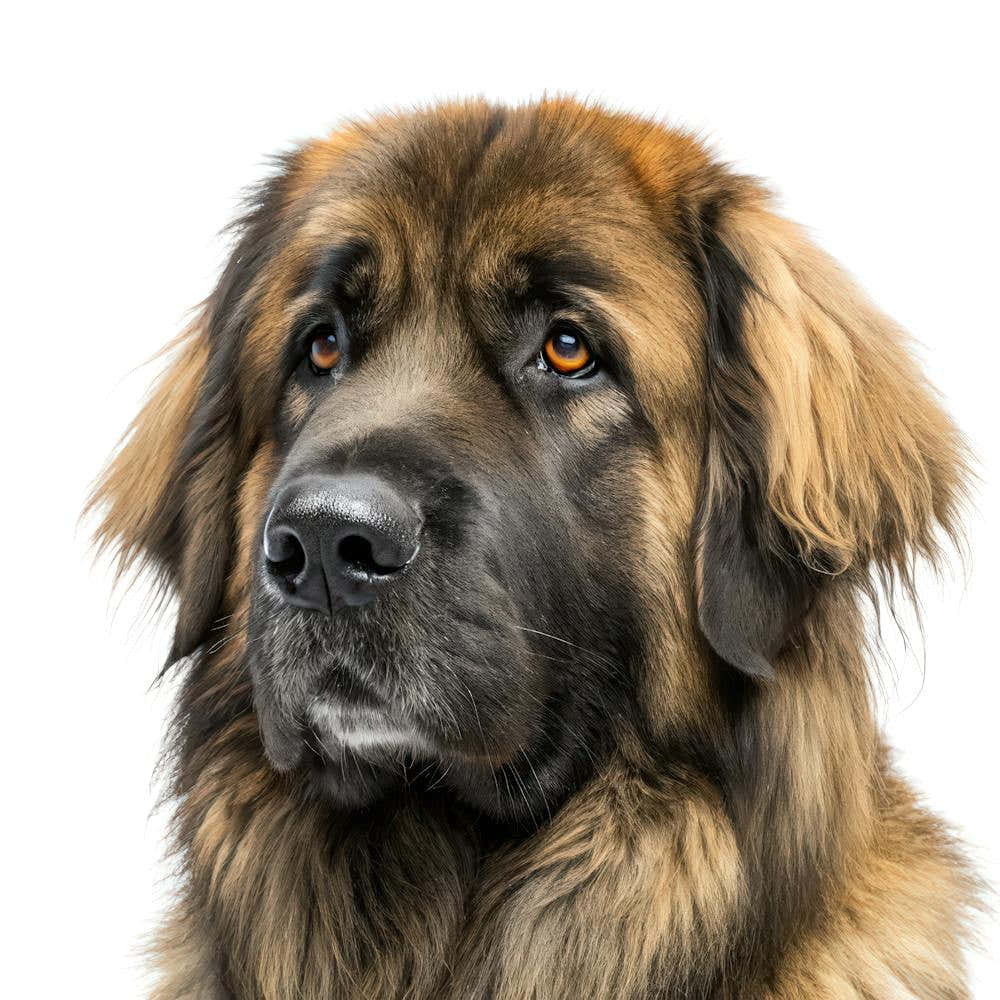 Leonberger Dog Portrait