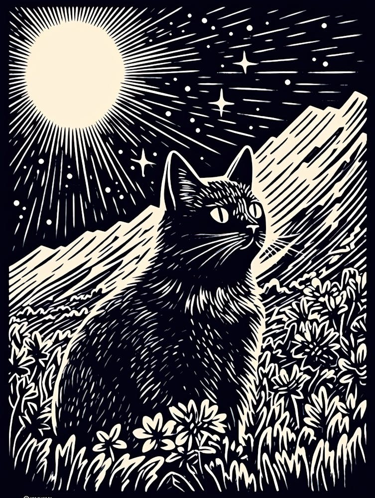 Stellar Purrlarity, Psychedelic Cats series
