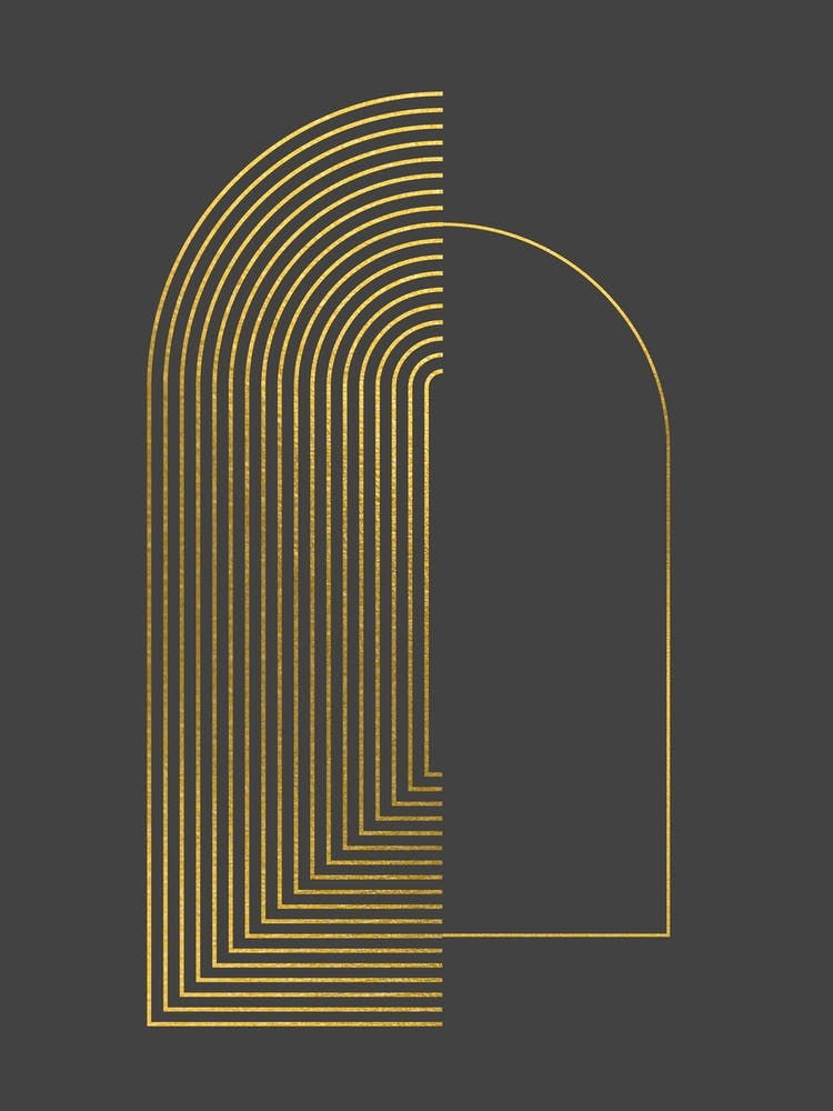 Abstract Golden Arches