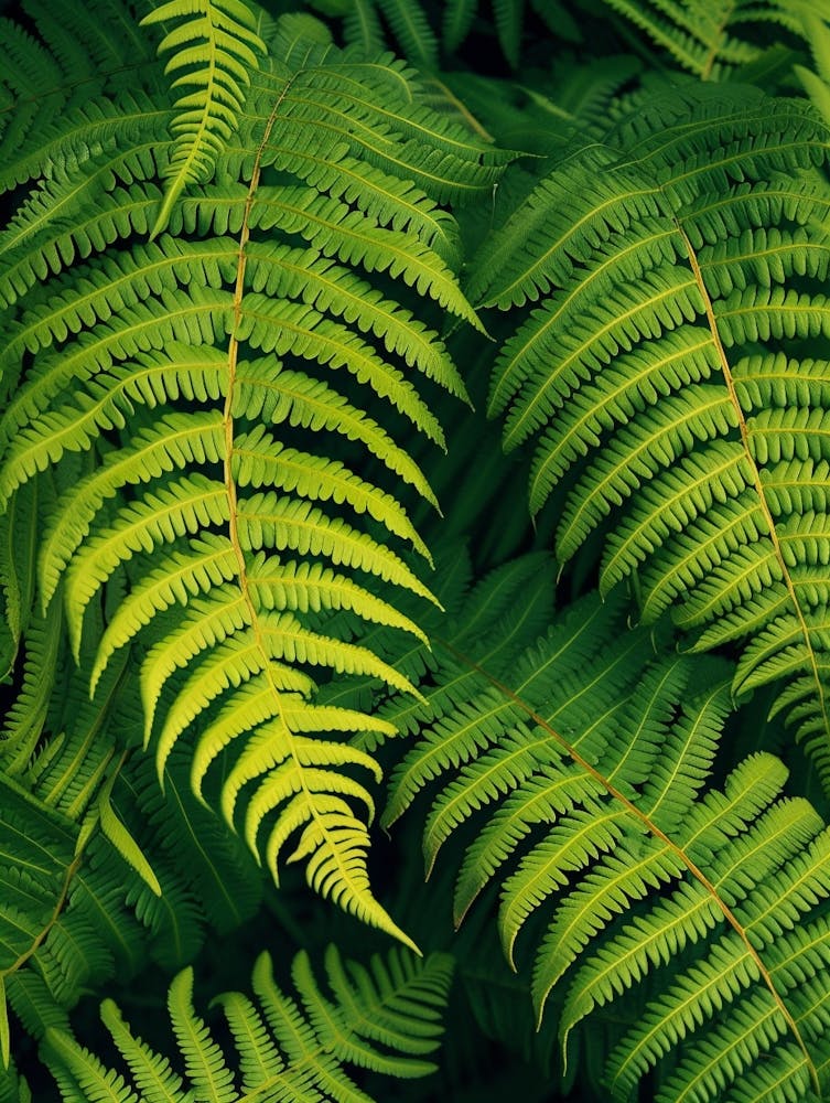 Pattern Poster Australian Tree Fern 2