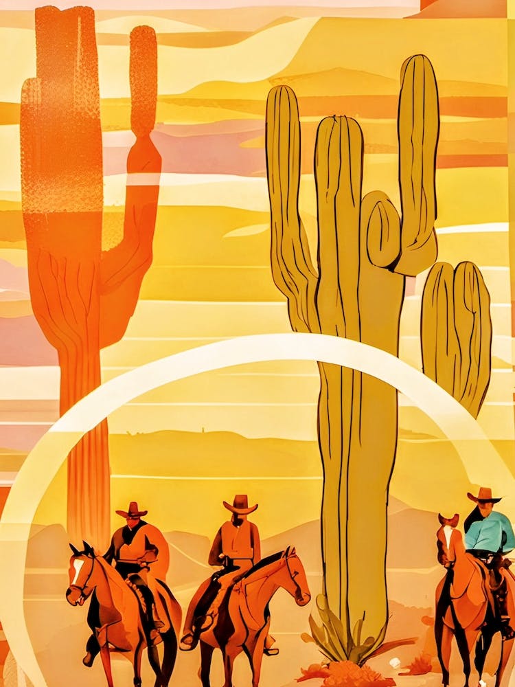 Cowboys In The Desert