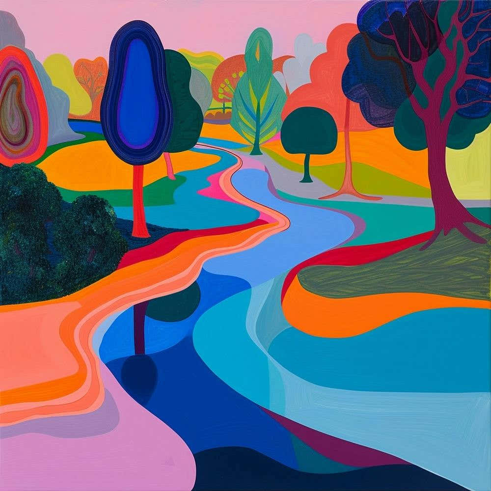 Abstract Park Collection Kensington Gardens London 2