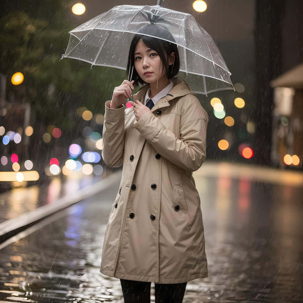 Girl in the Rain