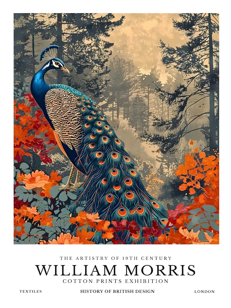 William Morris Peacock 1